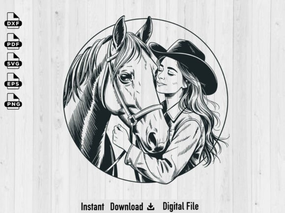 Download Cowboy on Horse SVG Silhouette File - Silhouette file Collection