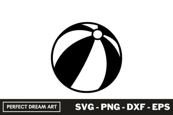 Download Beach Ball SVG Silhouette File - Silhouette file Collection