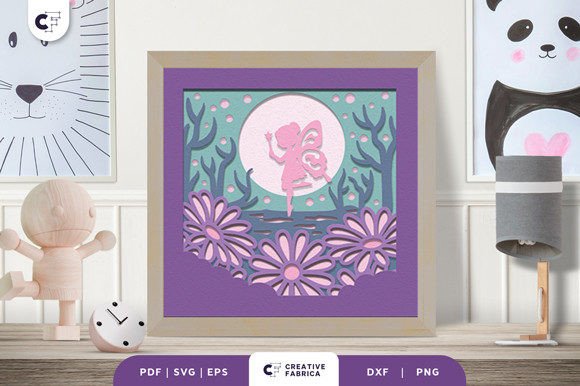 Download Fairy 3D Layered Paper Cut SVG - Premium Bundle